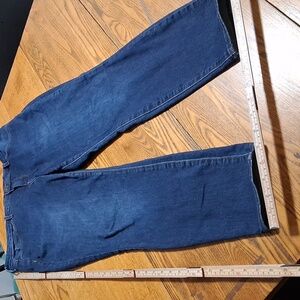 NYDJ Jeans Womens 14 BLUE Denim Used Preowned Pants